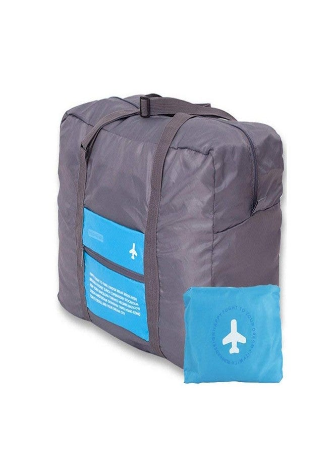HMV MALL Foldable Happy Flight Bag for Travel, Folding Luggage Bag, Folding Bags for Outdoor Travelling Hand Bags for Women and Men Light Weight 32 Liter Polyester Duffle Bag (Multicolor) - Image 4